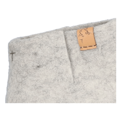 Mula Wollfilz-Hausschuhe Natural Delta