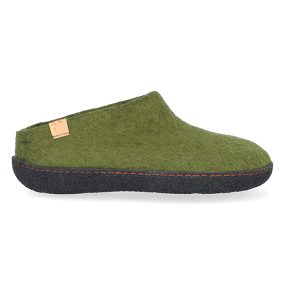 Slipa Wollfilz-Pantoffel Olive Green Slipa Wollfilz-Pantoffel Olive Green