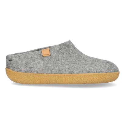 Slipa Maha Wollfilz-Pantoffel Marbled Light Grey Slipa Maha Wollfilz-Hausschuhe Marbled Light Grey