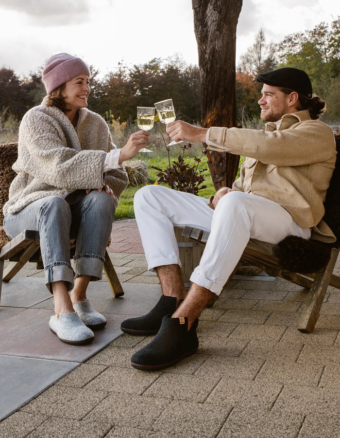 hausschuhe gummisohle