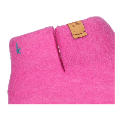 Mula Wollfilz-Pantoffel Pink
