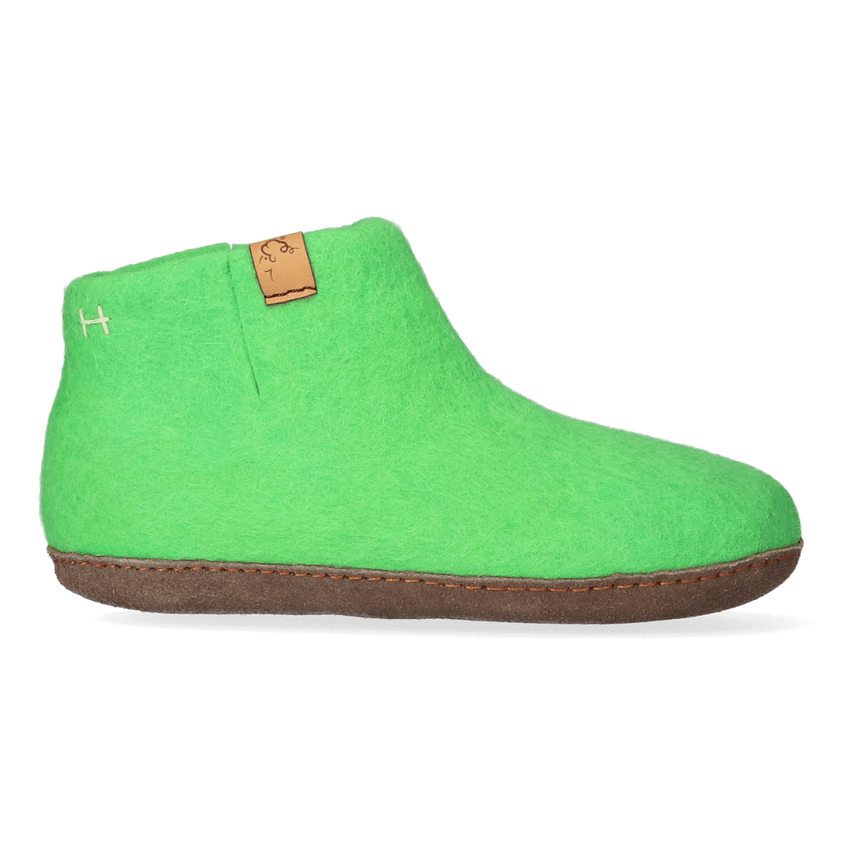 Mula Wollfilz-Pantoffel Spring Green