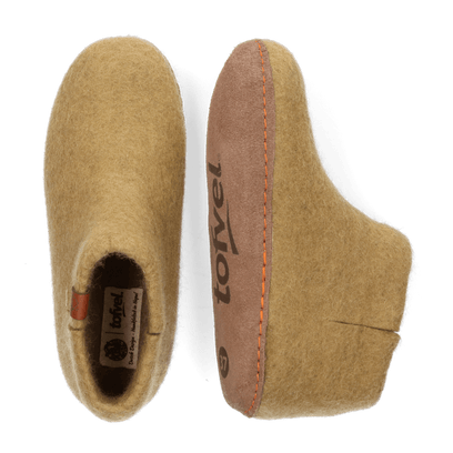 Mula Wollfilz-Pantoffel Camo Green