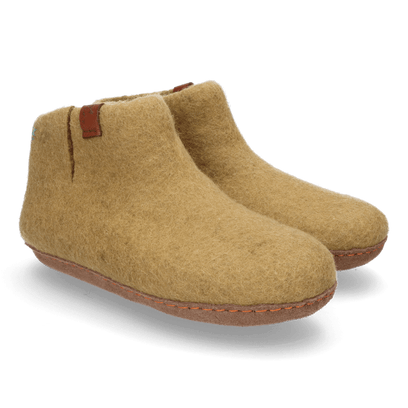 Mula Wollfilz-Pantoffel Camo Green