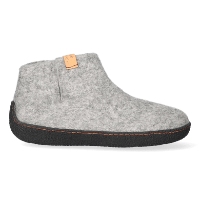 Rabara Wollfilz-Hausschuhe Marbled Light Grey Rabara Wollfilz-Pantoffel Marbled Light Grey