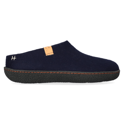Slipa Wollfilz-Pantoffel Navy Blue Slipa Wollfilz-Pantoffel Navy Blue